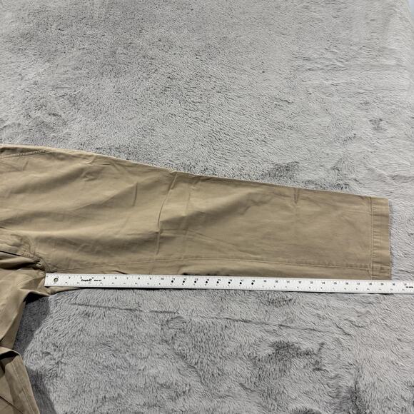Polo Ralph Lauren Pants Mens 38x32 Khaki Classic Fit Chinos Casual Dress Cotton - Picture 9 of 10